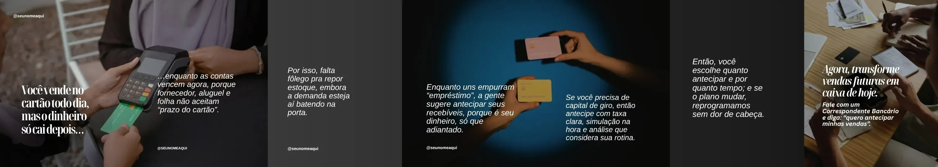 Carrossel infinito para correspondente bancário 2