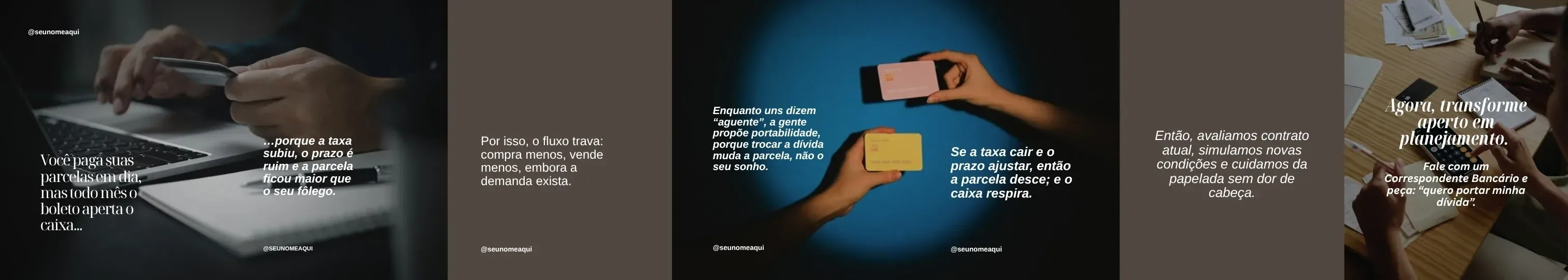 Carrossel infinito para correspondente bancário 3
