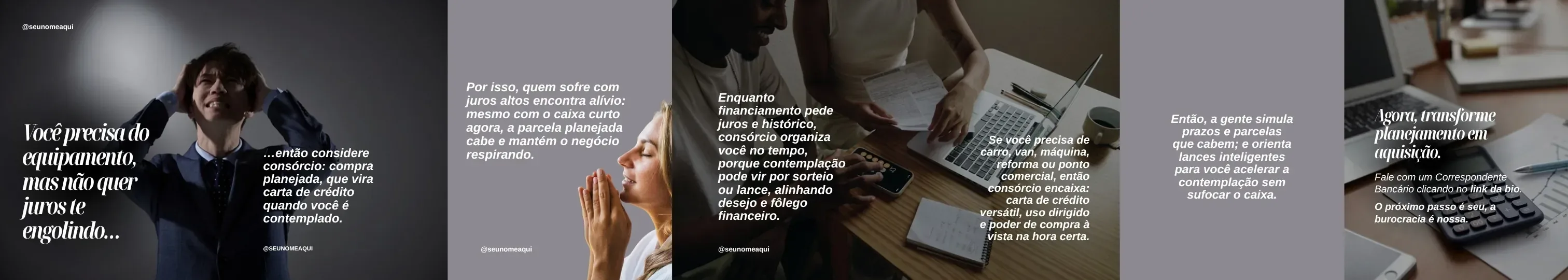 Carrossel infinito para correspondente bancário 4
