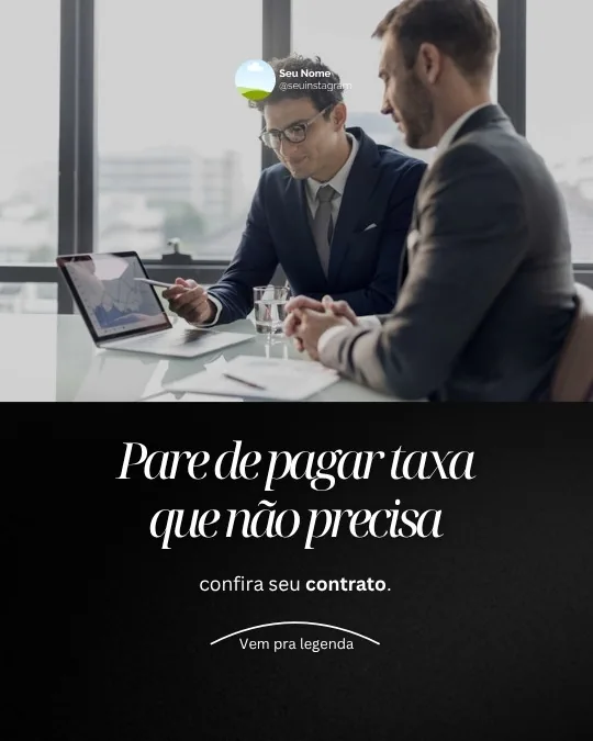 Template para correspondente bancário 14